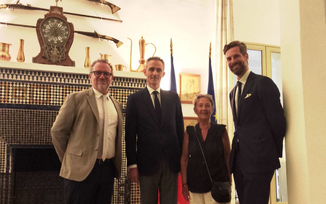 Visite Officielle de M l&rsquo;Ambassadeur de France